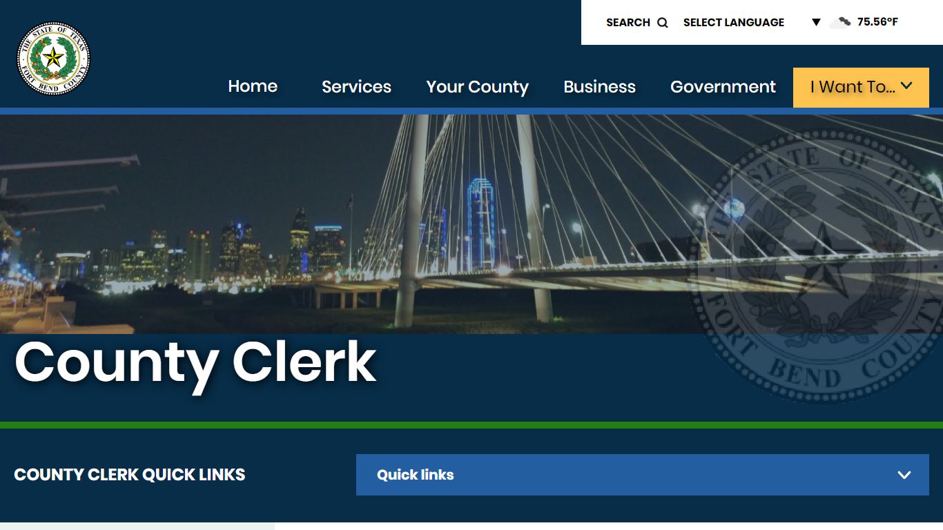 County Clerk | Fort Bend County